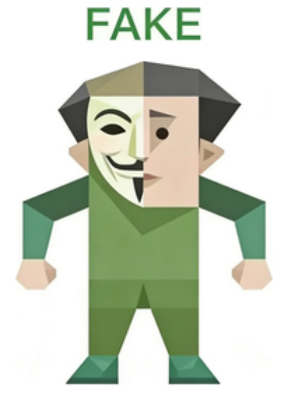 FAKE - An adaptive mask-switching personality