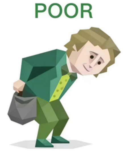 POOR - A resourceful low-budget personality
